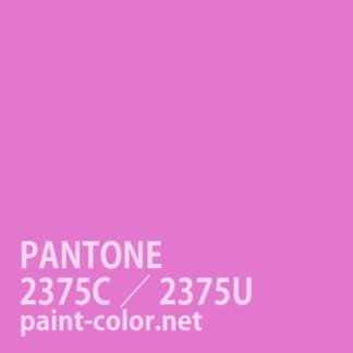PANTONE2375C／2375U