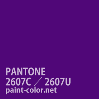 PANTONE2607C／2607U