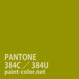 PANTONE384C／384U
