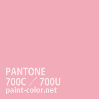 PANTONE700C／700U